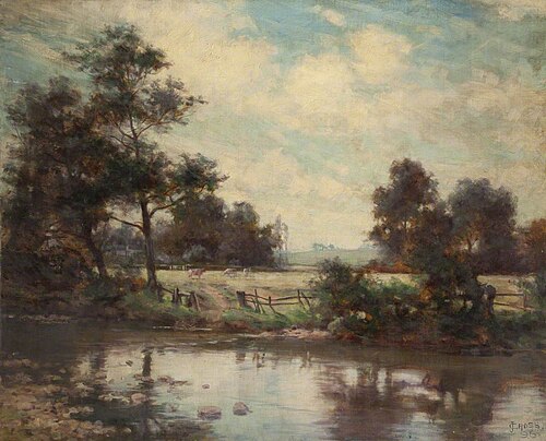 The Stream, Brock, 1897, Joseph Cross