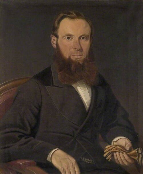 Portrait of a Man, 1873, William Chapman