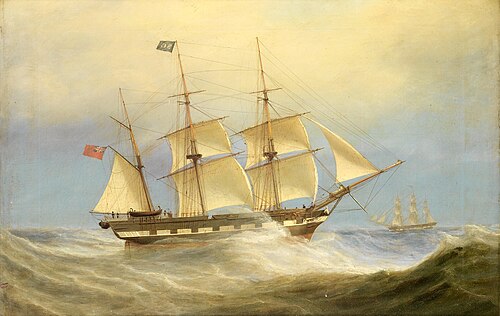 The „Hanover“ of Glasgow, 1839, William Clark