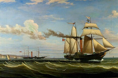 The Schooner 'Dundee', 1834, William Clark