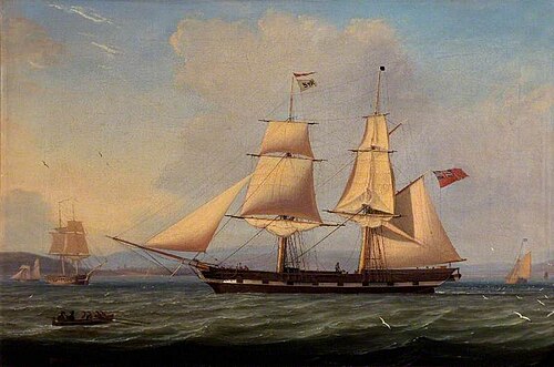 Seascape, 1837, William Clark