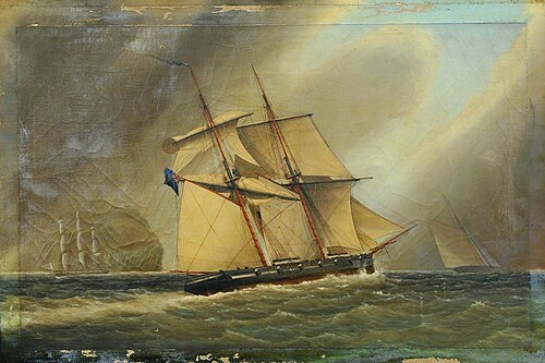 Brig 'Princess Elizabeth' (copy of a 1796 original), , William Clark