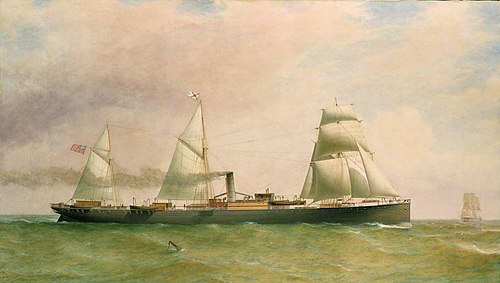 The steamship Dorunda, 1873, William Clark