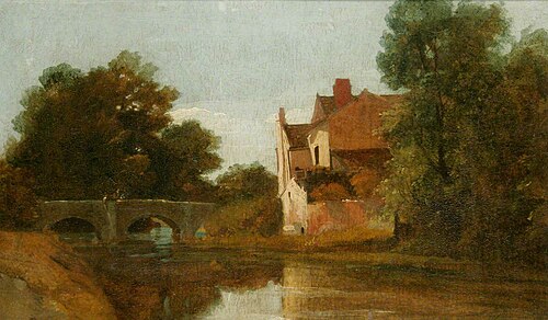 Old Trowse Bridge, Norwich, , Joseph Geldart