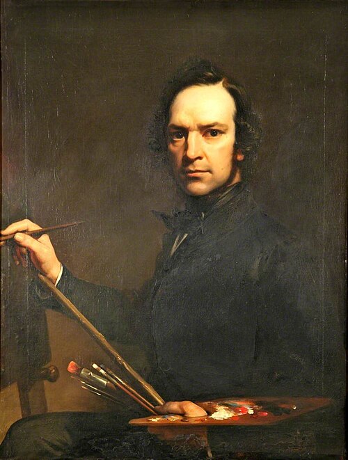 Self Portrait, 1844, William Daniels