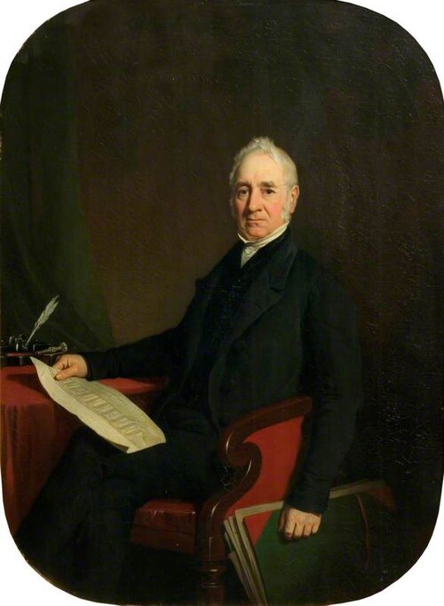 George Stephenson (1781–1848), 1846, William Daniels