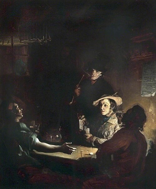 The Card Players, 1860, William Daniels