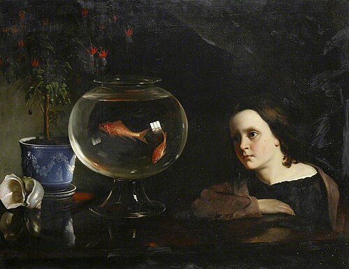 The Goldfish Bowl, 1868, William Daniels