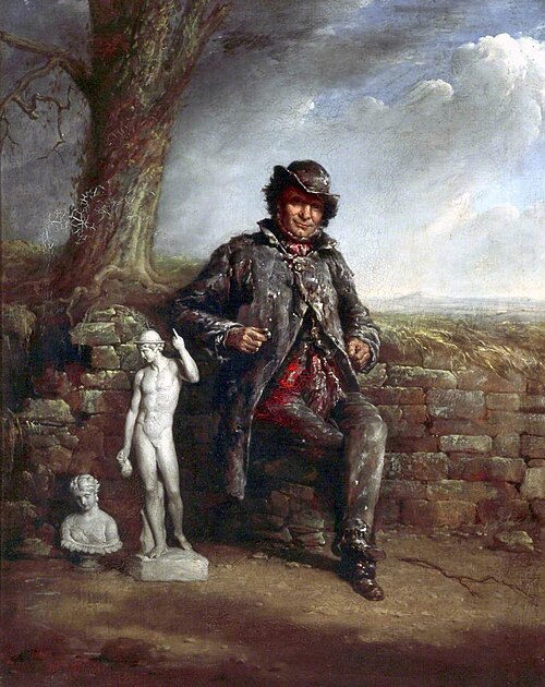 An Italian Image Seller, 1870, William Daniels