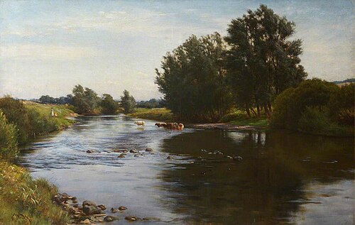 Landscape (River Tyne near East Linton), , William Darling McKay
