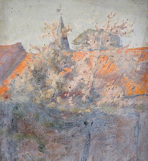 Blossom and Pantiled Roof, , William Darling McKay
