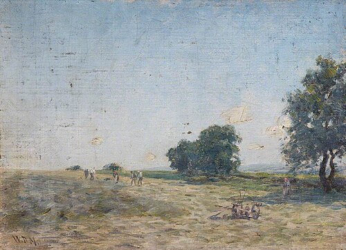 Haymaking under a Blue Sky, , William Darling McKay