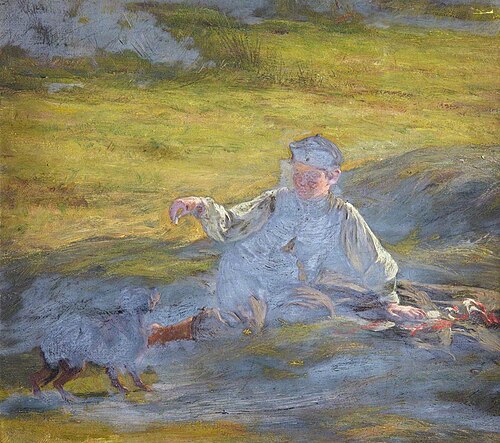Boy with a Dog, , William Darling McKay