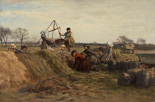 Field Working in Spring, 1878, William Darling McKay
