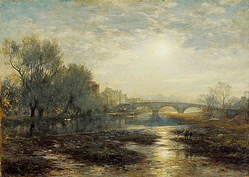 The Nungate Bridge, Haddington, 1901, William Darling McKay