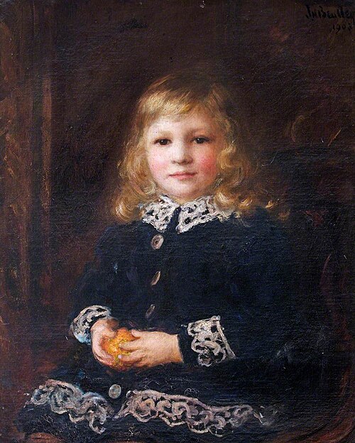 Denis Phelips (1899-1994) as a Small Boy, 1903, Joseph Herbert Bentley