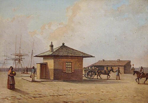 The Old Weighbridge, Jersey, , Philip Henry Poore