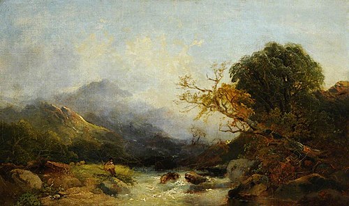 Highland River and Lake View, 1858, Joseph Horlor