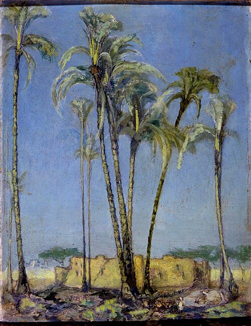 Morning in Egypt, 1900, Joseph Jacob Isaacson