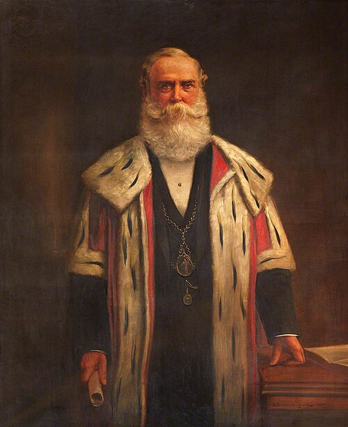 John Bennet (1820–1902), Provost of Leith (1893–1899), 1899, William Drummond Young