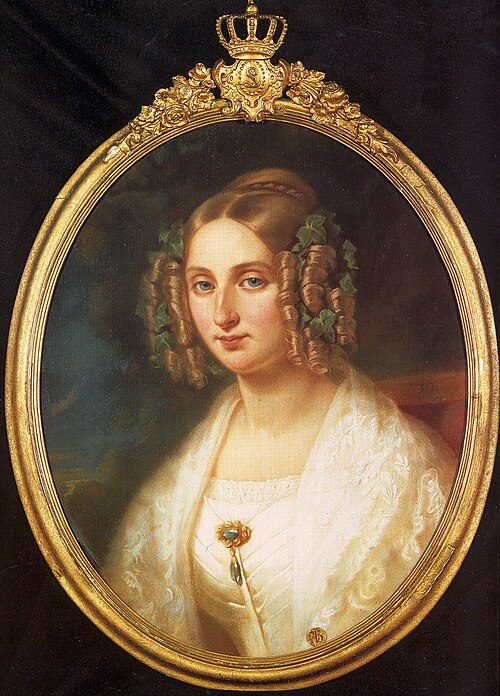 Portrait bust of Queen Louise-Marie of Orléans, 1850, Joseph Le Roy