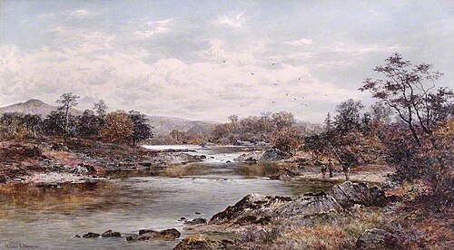 Landscape with a River, 1881, William E. Harris