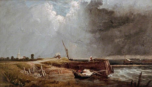 A Stormy Day, 1845, William Edward Dighton