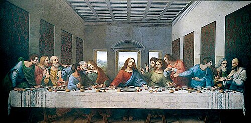 The Last Supper (after Leonardo da Vinci), 1886, Giovanni Grignaschi