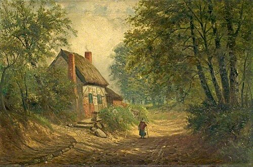 Littleover Hollow, Derby, 1903, William Edward Pettingale