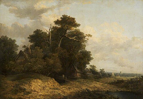 Landscape Scene in Norfolk (formerly attributed to John Crome), , Joseph Paul