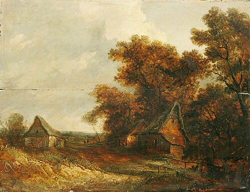 Landscape with a Cottage, , Joseph Paul