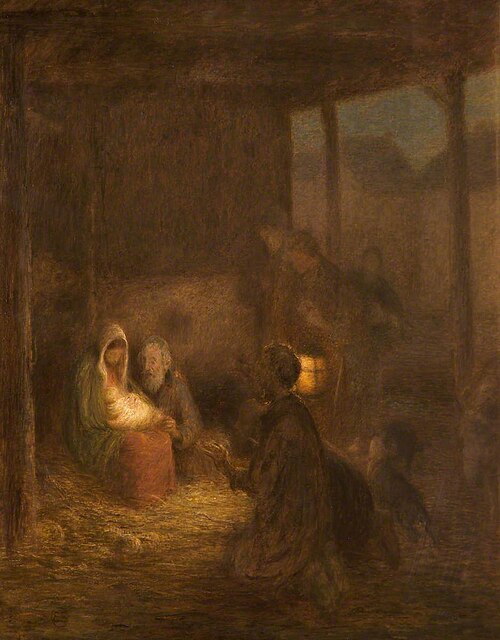There Was No Room in the Inn, 1910, Edward Stott