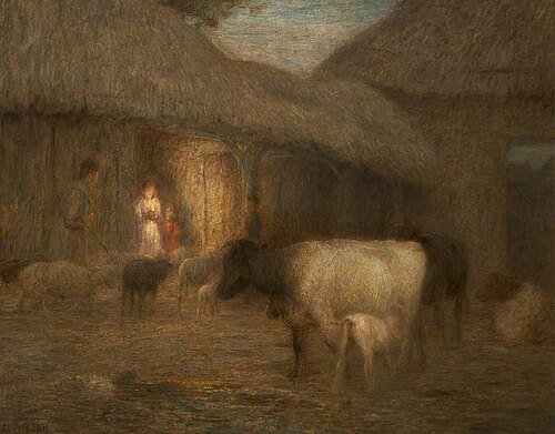 Approaching Night, 1917, Edward Stott