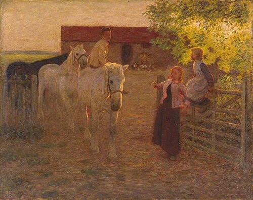 The Old Gate, , Edward Stott