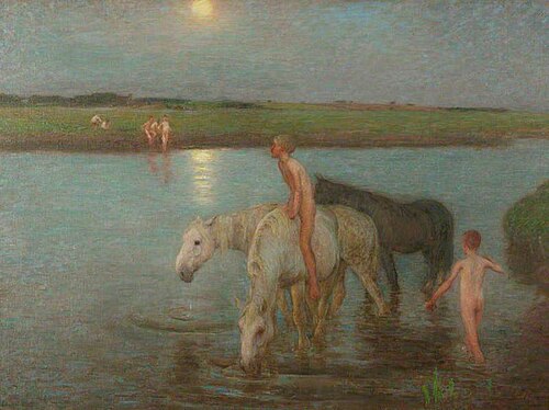 The Riverbank, , Edward Stott