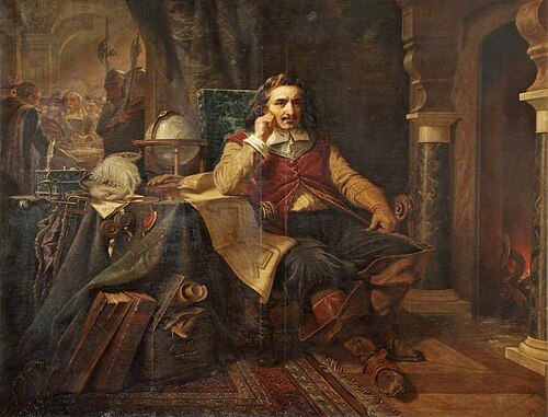 Cromwell Refusing the Crown, 1861, Joseph Schex