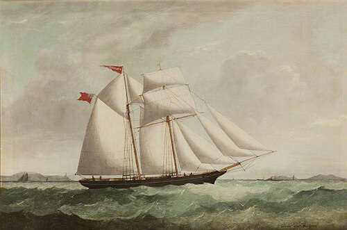 'The Richard Warbrick', 1854, Joseph Semple