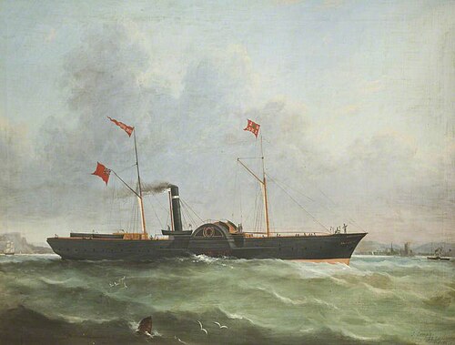 'Royal Consort' Paddle Steamer, , Joseph Semple