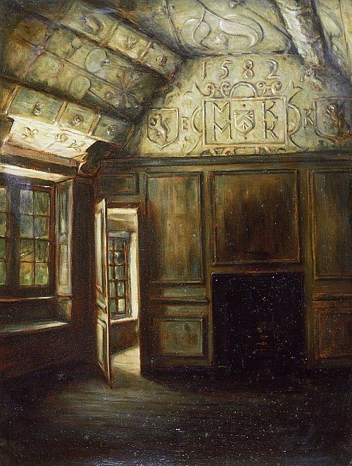 Maenan Hall, near Llanrwst, 1887, Joseph Thomas Steadman