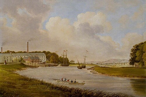Kingholm Quay, Dumfries, 1849, , Joseph Watson