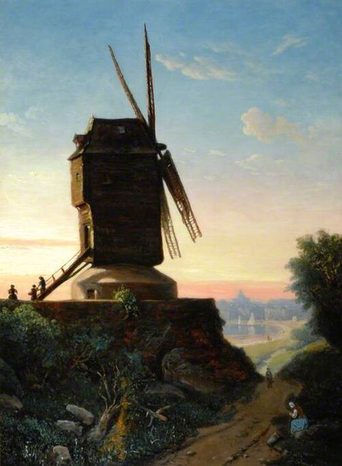 Windmill, 1867, Joséphine Bowes