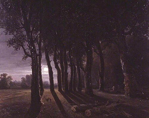 Moonlight in the Forest, 1866, Joséphine Bowes