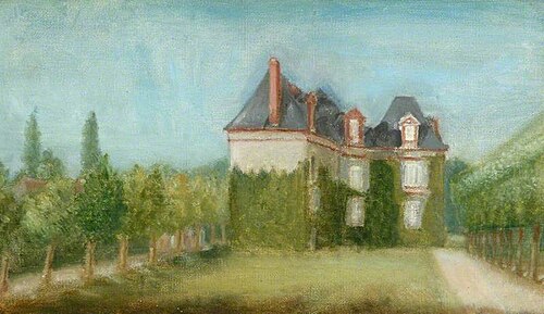 Sketch of the Pavillon de Sully, France, 1867, Joséphine Bowes
