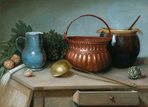 Bodegón (copy after Diego Velázquez), 1867, Joséphine Bowes