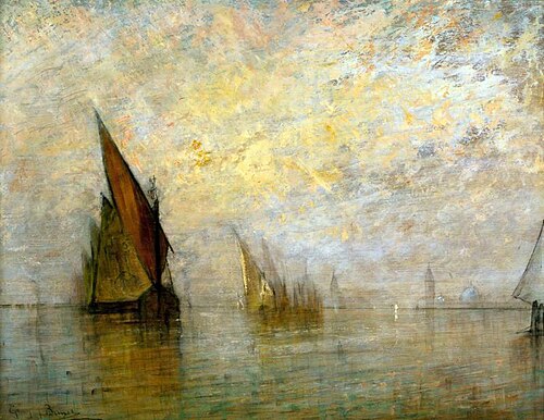 Venetian Marine, 1860, William Gedney Bunce