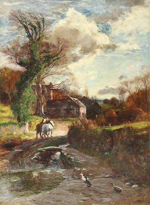 Late Autumn, 1890, Joshua Anderson Hague