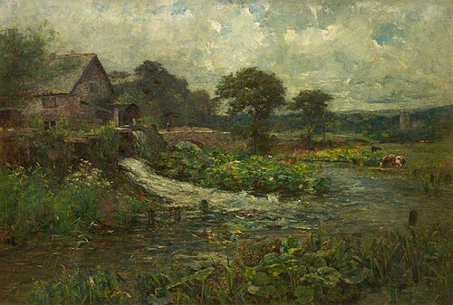 In the Mold Valley, Flintshire, , Joshua Anderson Hague