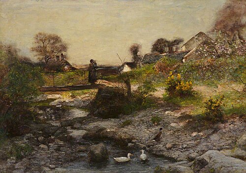 A Village Brook, , Joshua Anderson Hague