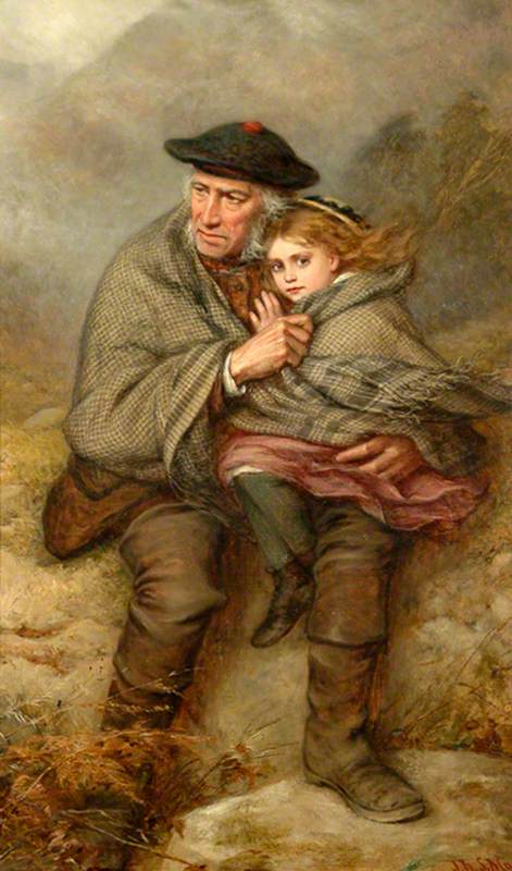 The Cauld Blast, 1876, Joshua Hargrave Sams Mann