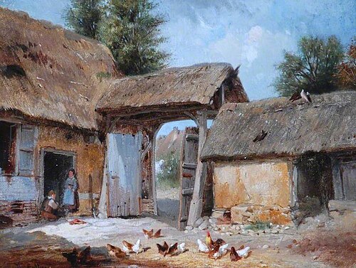 Farmyard with Poultry, , Pierre Cottin